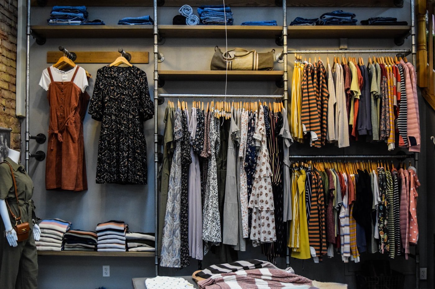 Retail clothing display